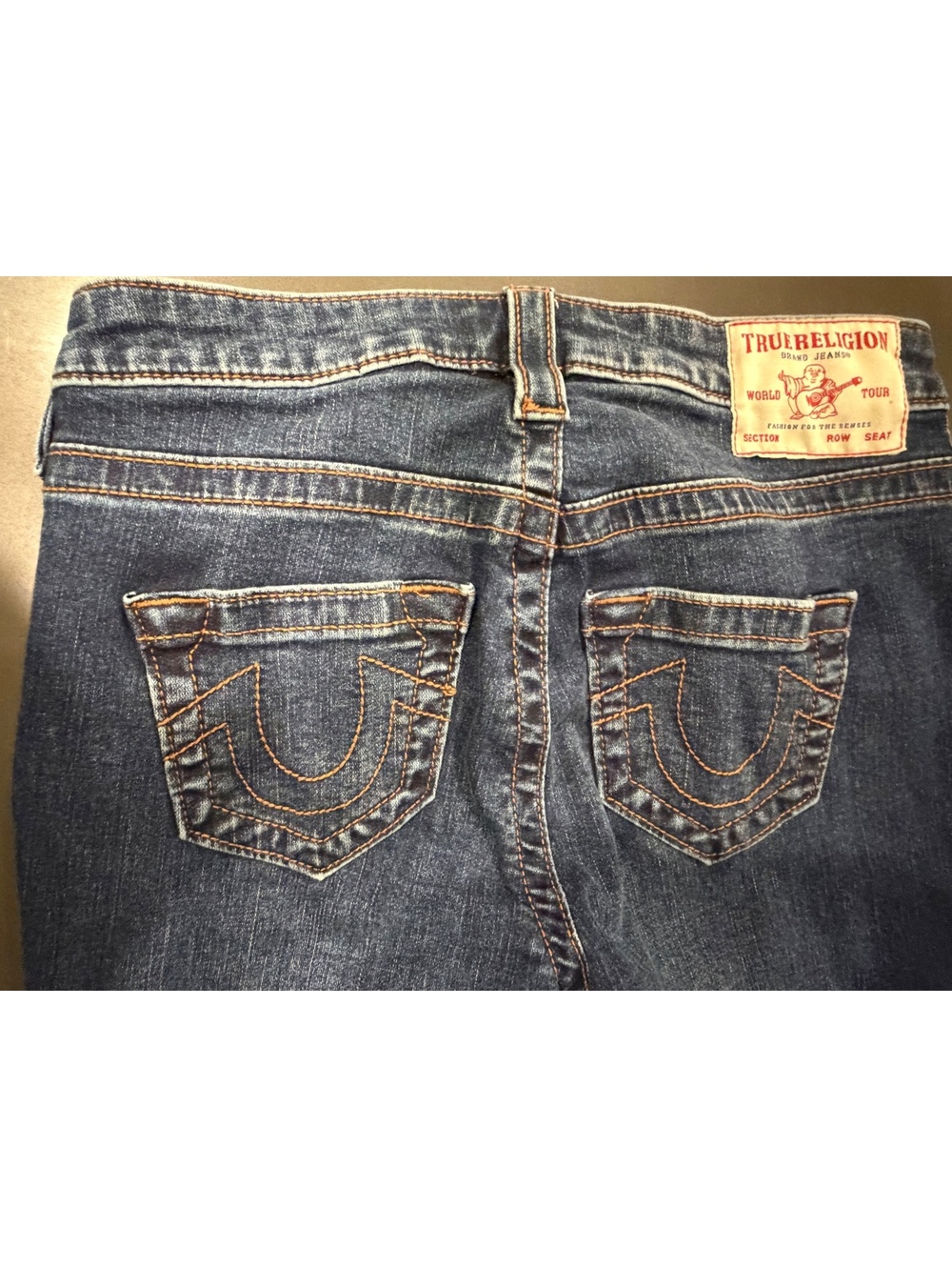 True Religion Jennie Curvy Mid Rise Super Skinny Jeans Size 25